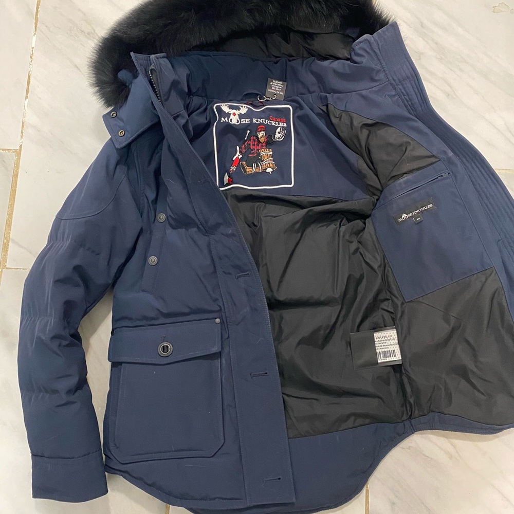 Moose knuckle winter coat